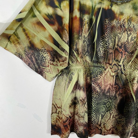 SOLD OUT!!  Seventh Avenue Safari Beaded Top - Picture 5 of 7